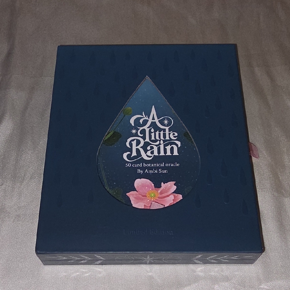 Botanical Oracle Cards - Navy